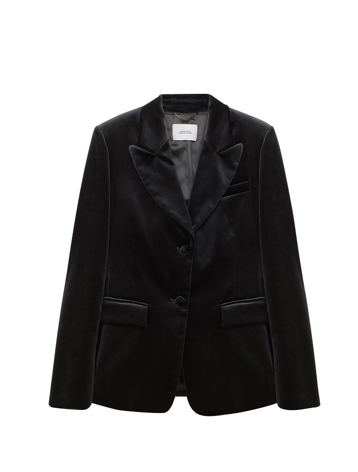 Dorothee Schumacher - Samtblazer graphite