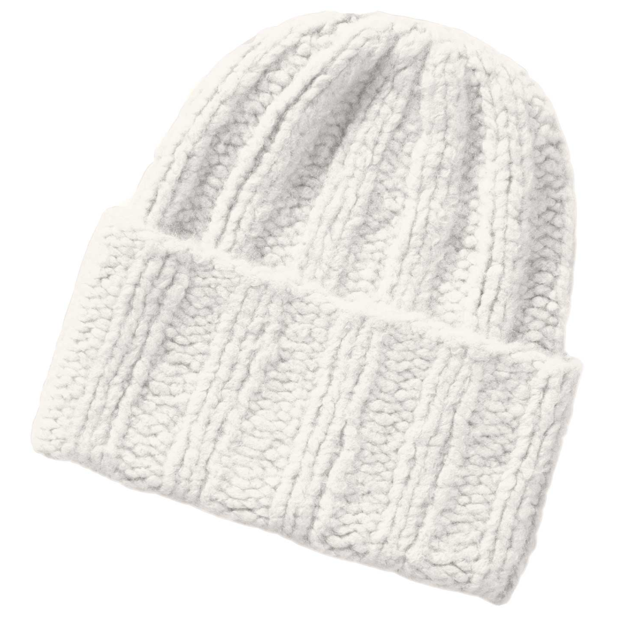 Pur Schoen - Mütze Handstrick Emilia natural