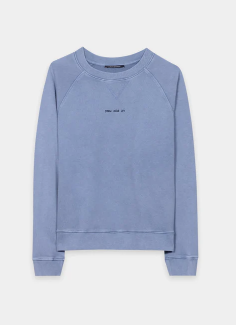 Luisa Cerano - Sweatshirt mit Stickerei casual blue