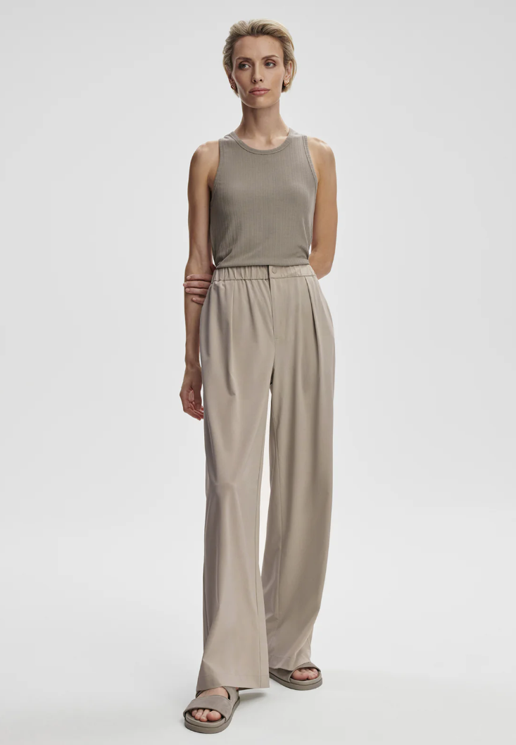 Varley - Hose Wide Leg beige