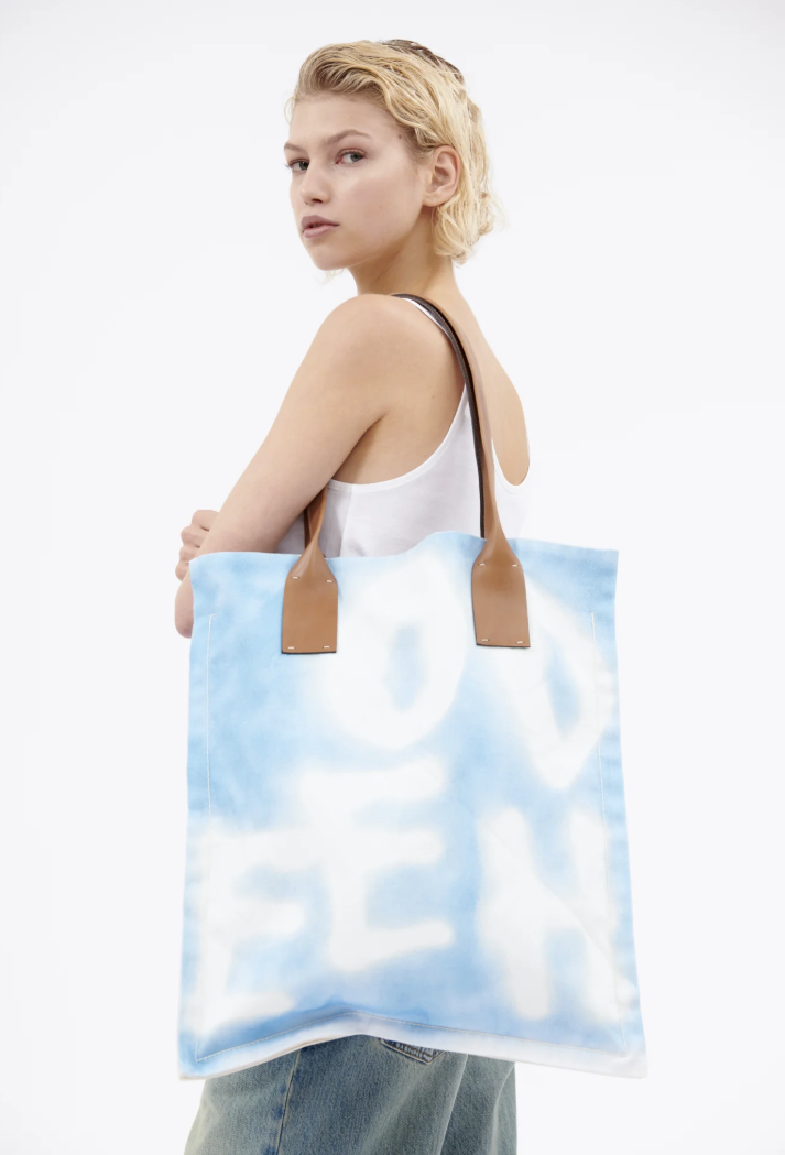 ODEEH - Baumwolltasche baby blue