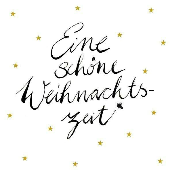 Servietten "Eine schöne Weihnachtszeit" weiß