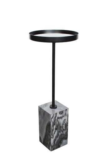 Beistelltisch schwarz mittel