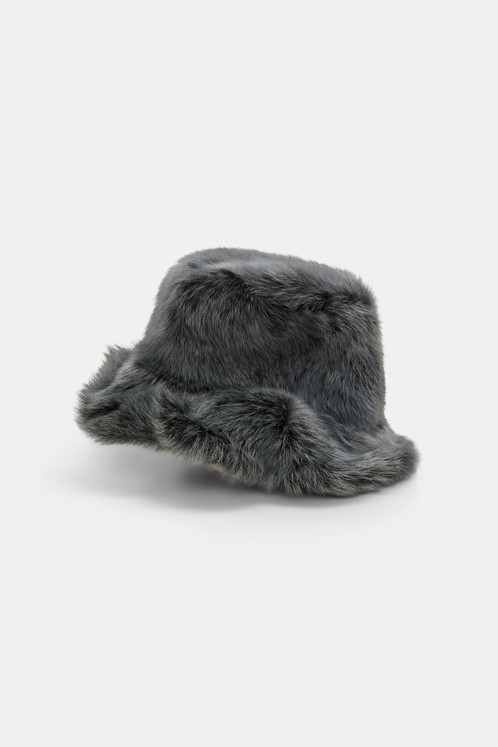 Dorothee Schumacher - Bucket Hat Anthracite Lammfell