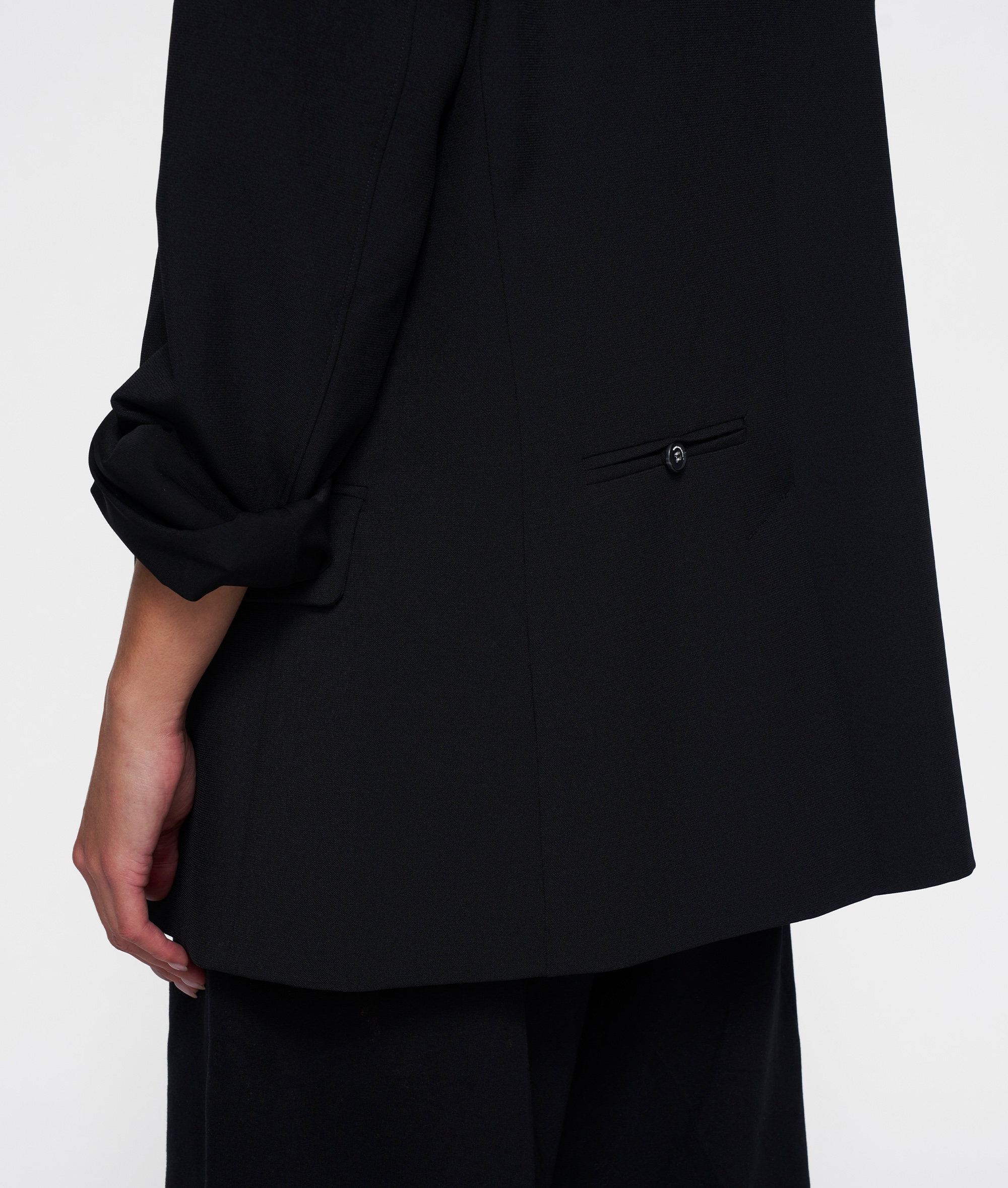 10 Days - Oversized Blazer Schwarz Krepp