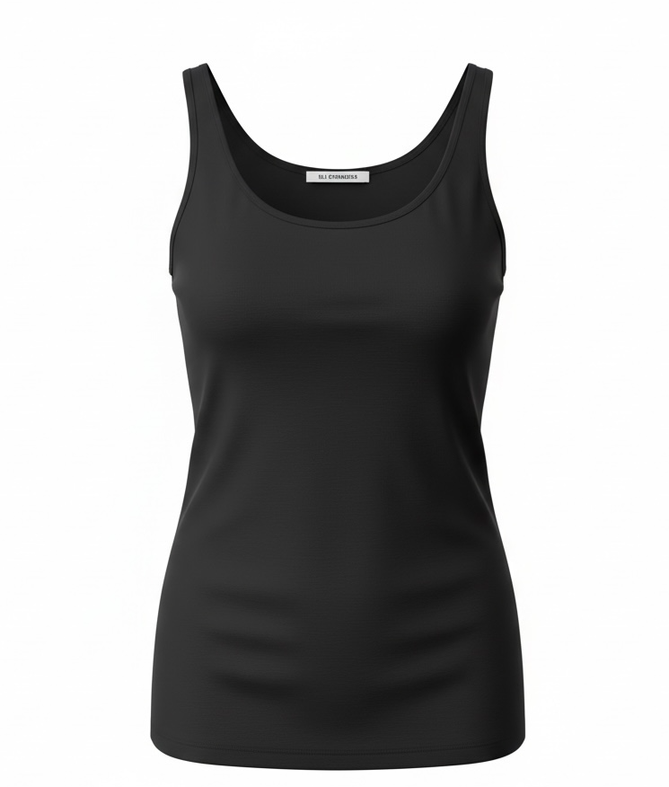 Uli Schneider -  Micro Jersey Basic Top black