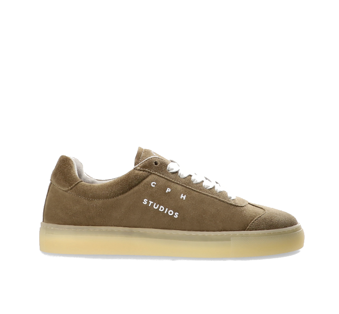 Copenhagen - Sneaker Velourleder taupe