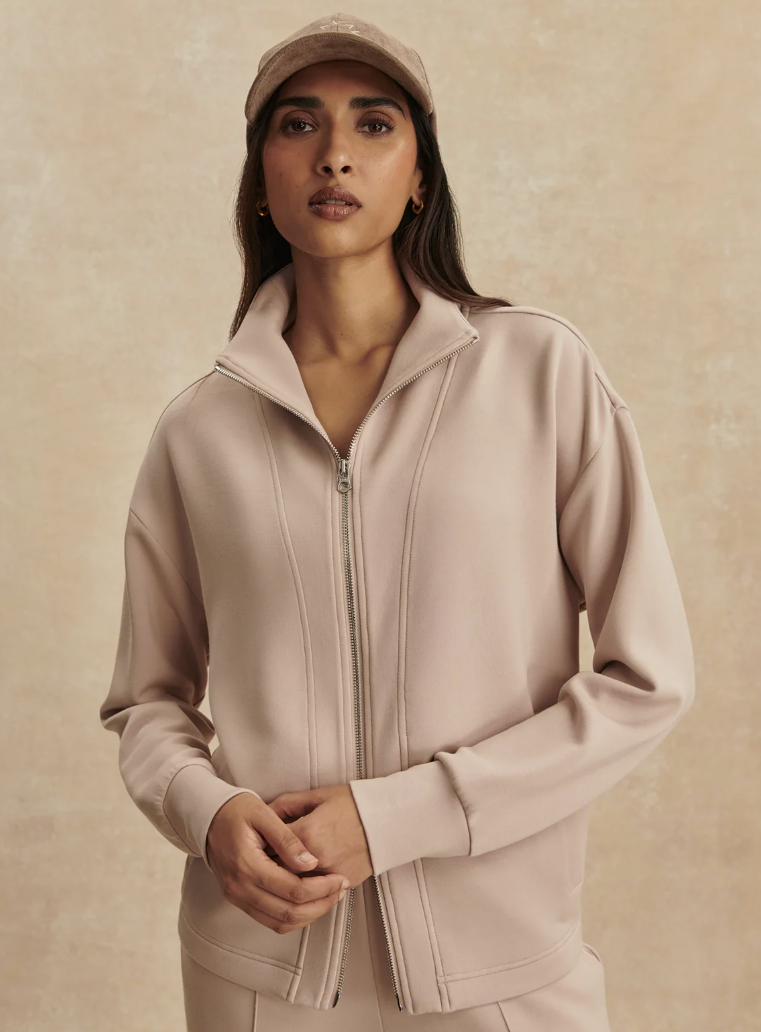 Varley - Sweatjacke Arlene mushromm