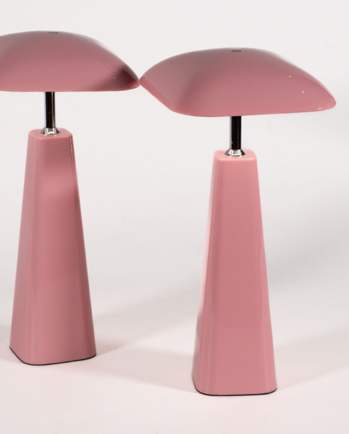 Tischleuchte LED Akku rosa