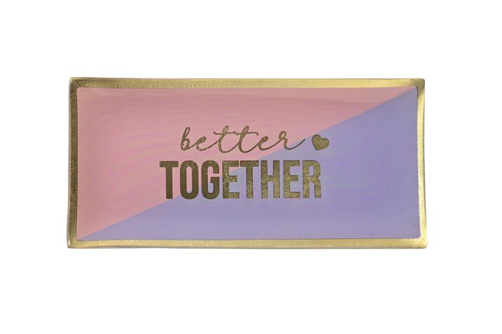 Love Plates Glasteller Better Together