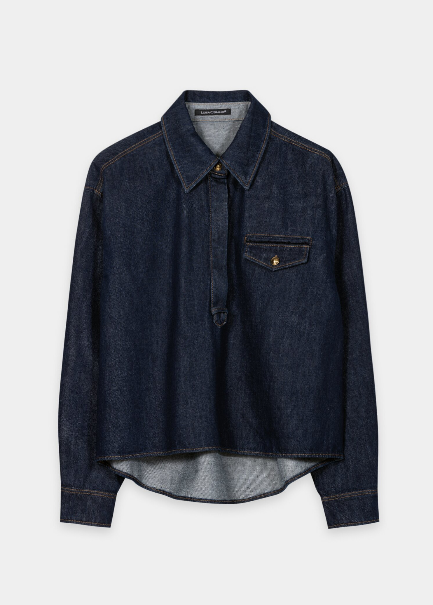 Luisa Cerano - Denim Bluse
