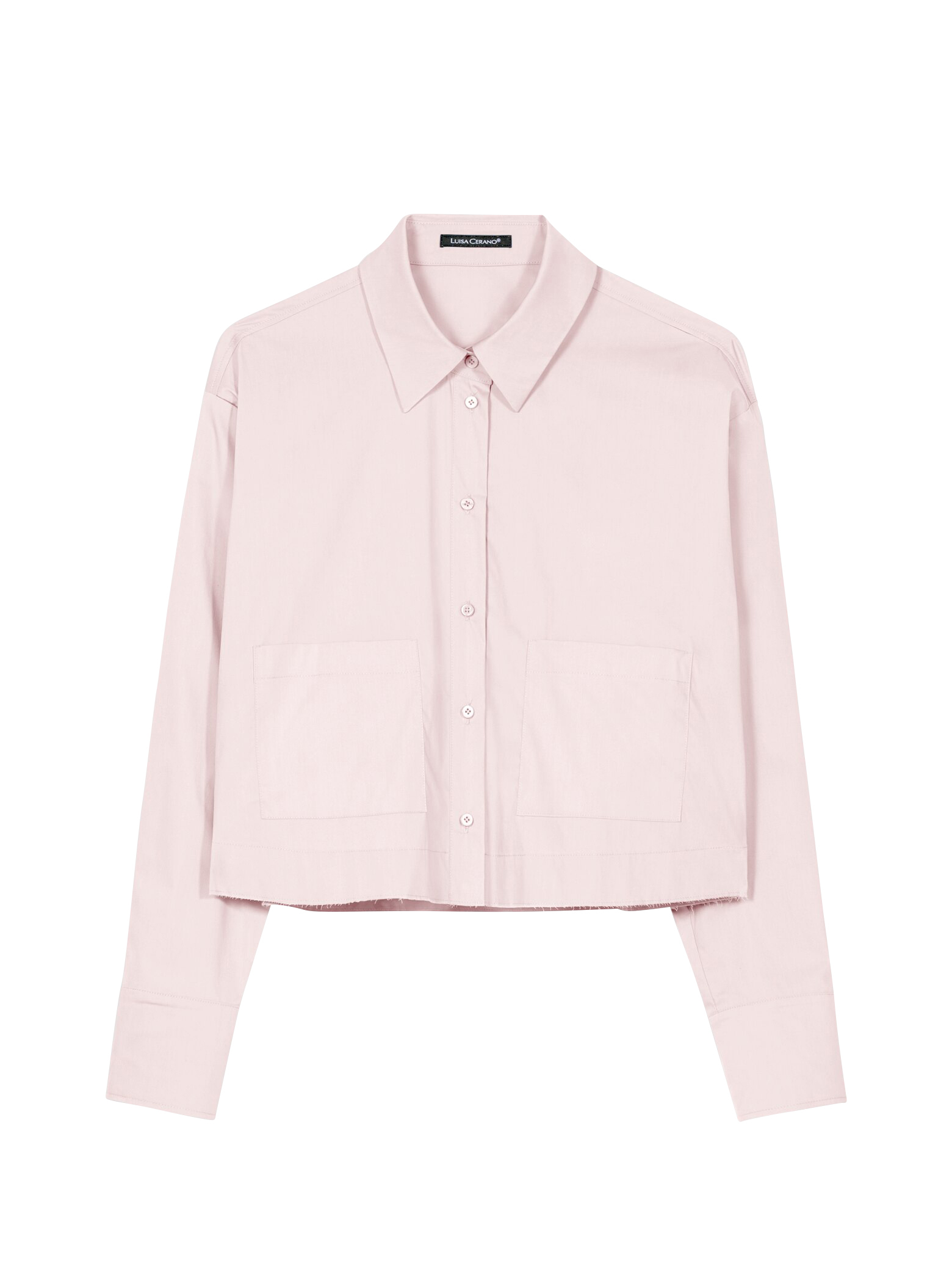 Luisa Cerano - Hemdbluse aus Baumwollmix