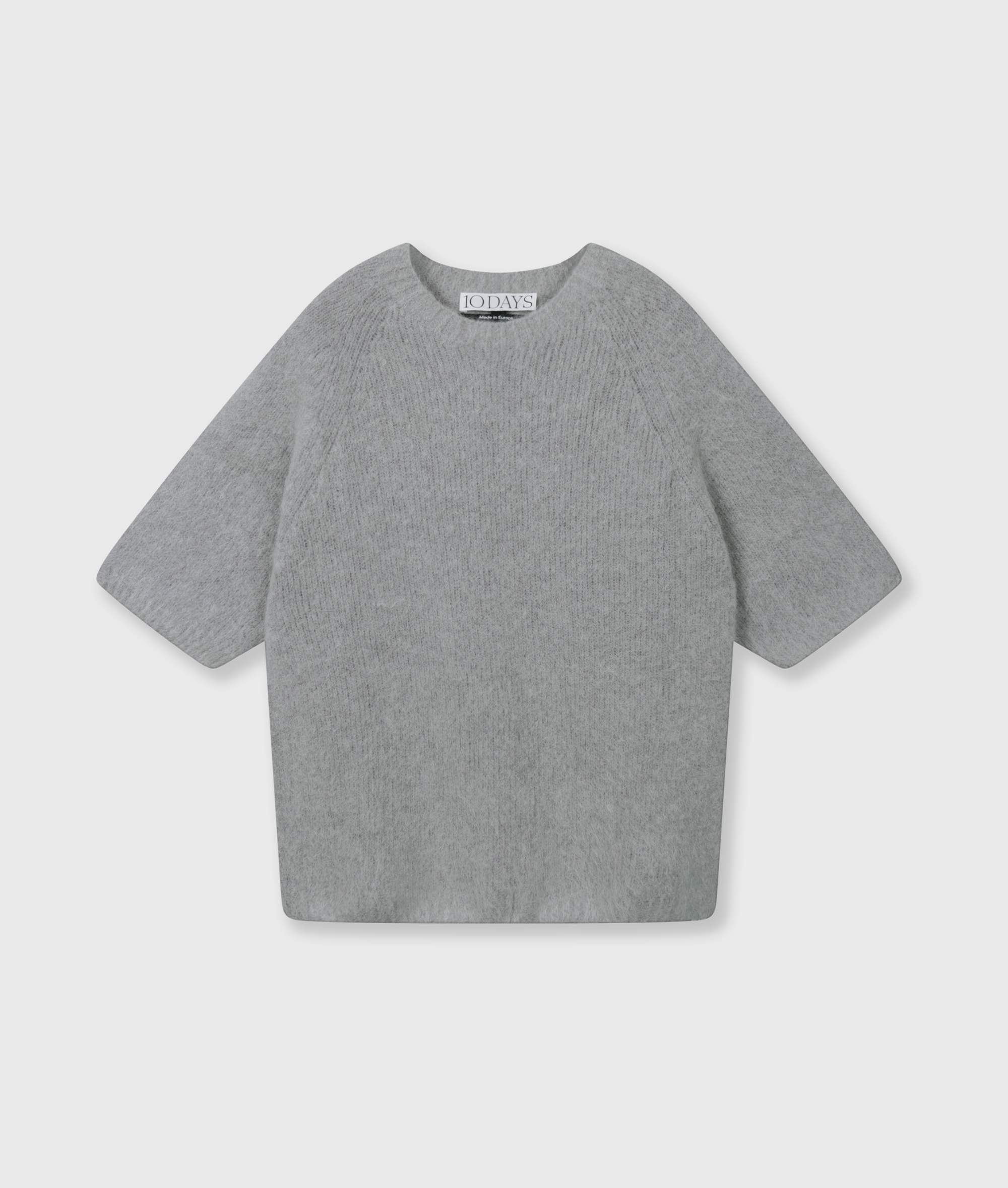 10 Days -  Kurzarm Pullover light grap