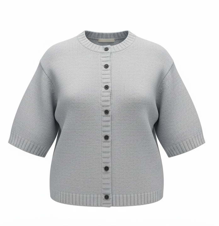 Friendly Hunting - Cardigan Lively aluminium