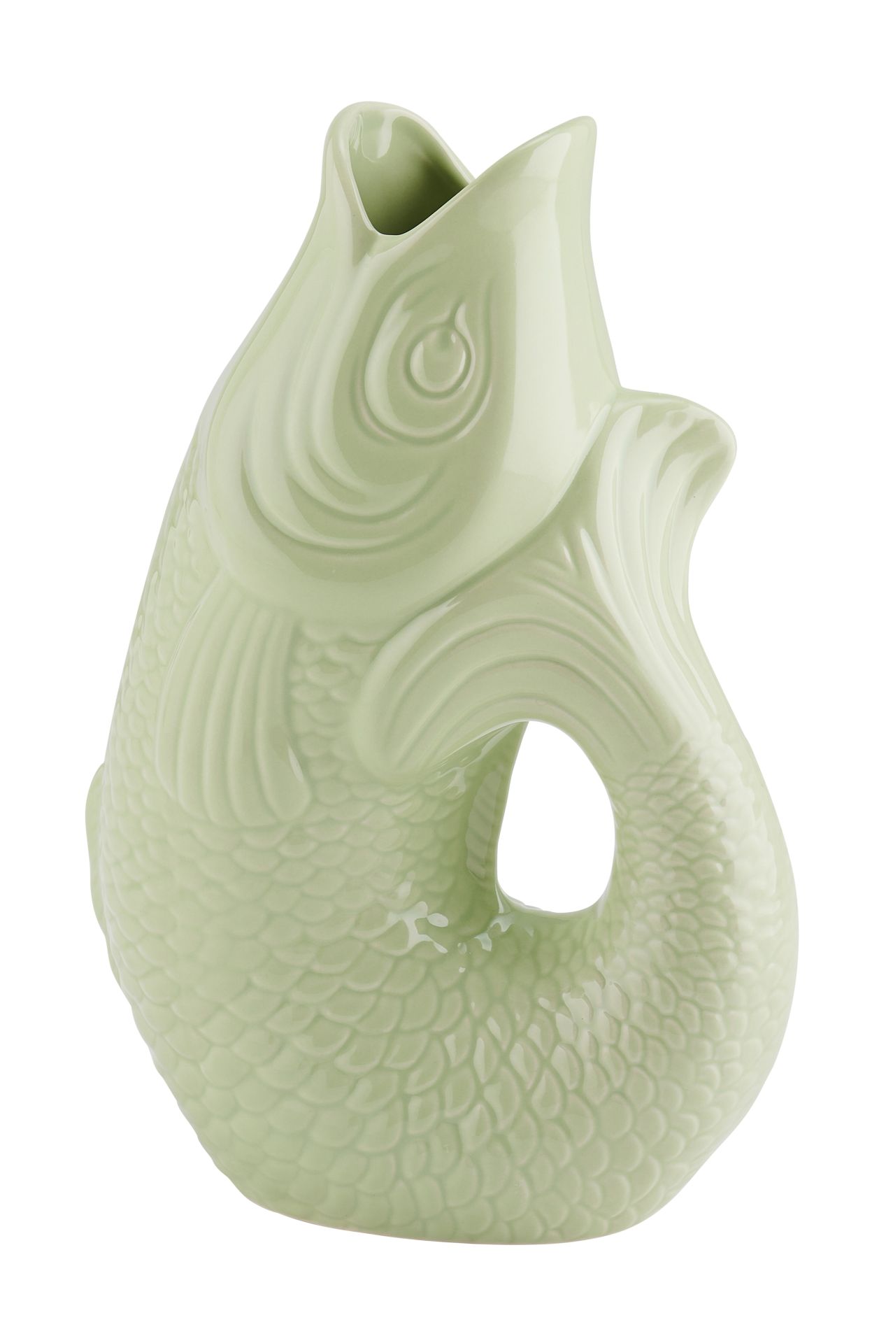 Gift Company - Monsieur Carafon Fischvase L Seafoam 2,7 Liter