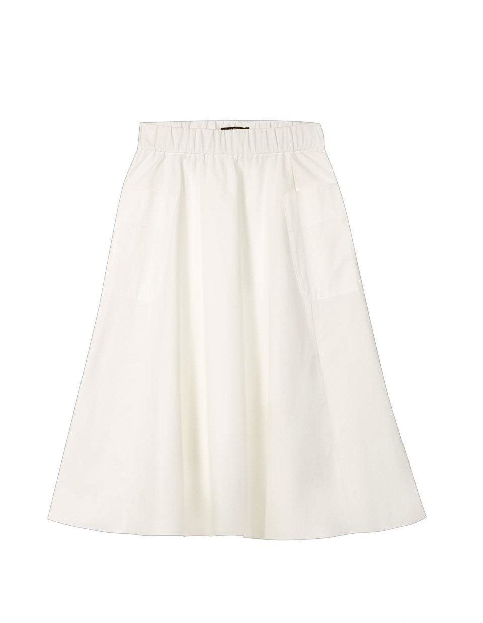 Luisa Cerano -  Rock aus Baumwolle weiß