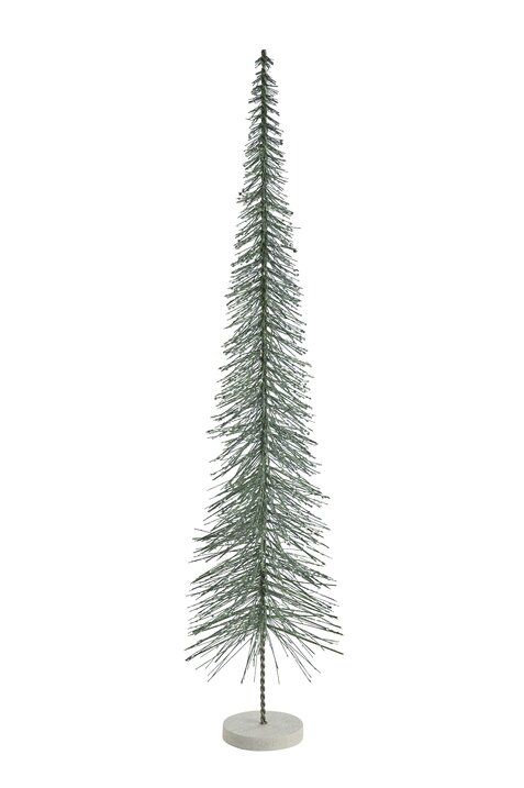 Seoul Dekobaum mit Glitzer grün 70 cm
