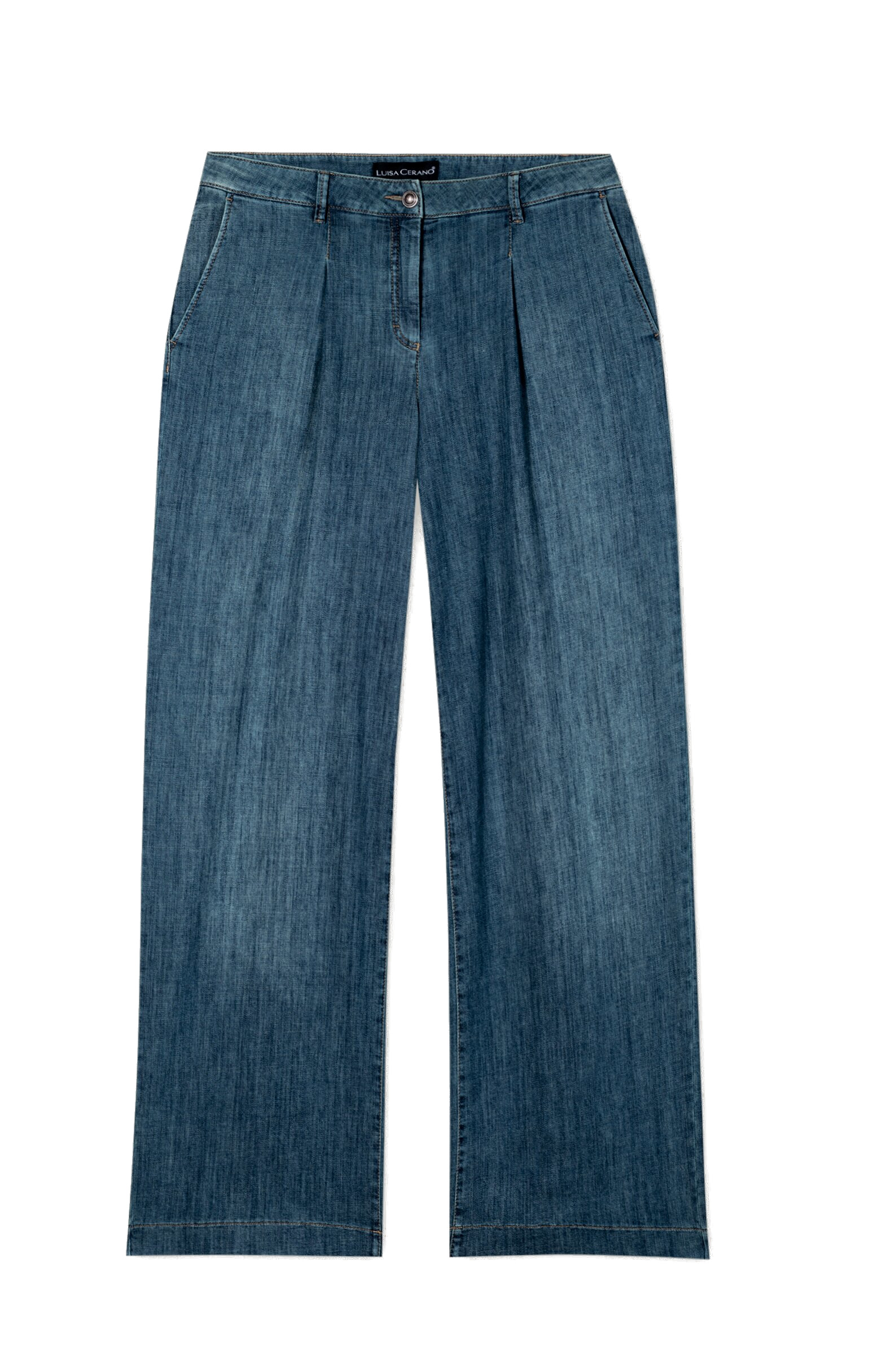 Luisa Cerano - Denim in Bleach Wash Optik