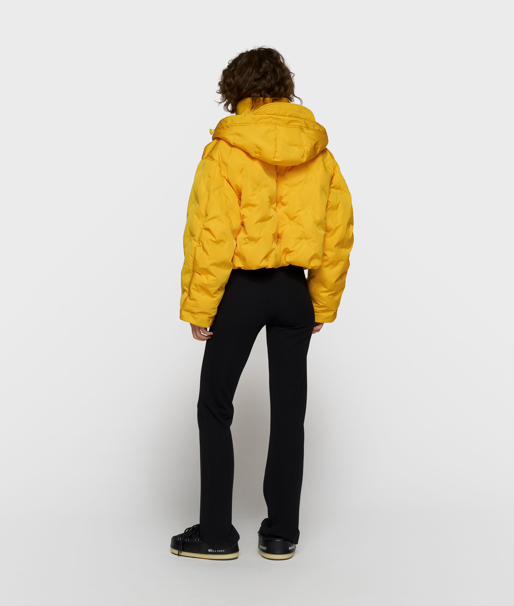 10DAYS - Wattierte Jacke Bright Mango aus recyceltem Polyester