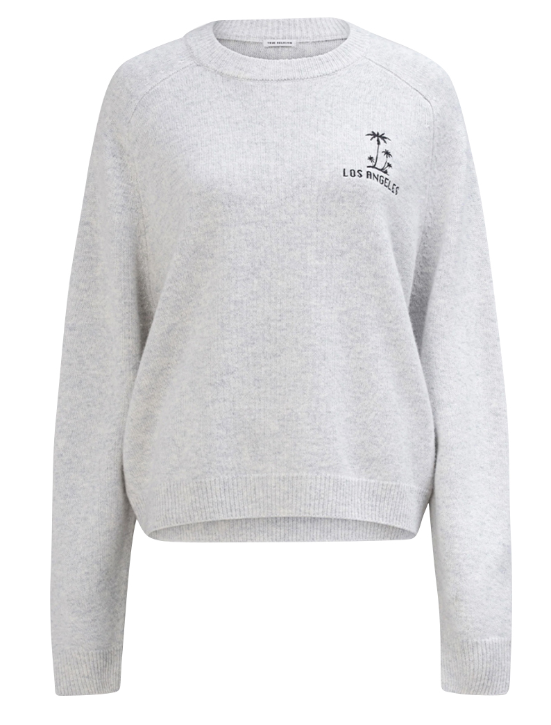 True Religion - Stricksweater grau