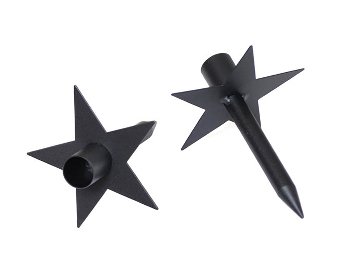 Flaschen Kerzenhalter Stern