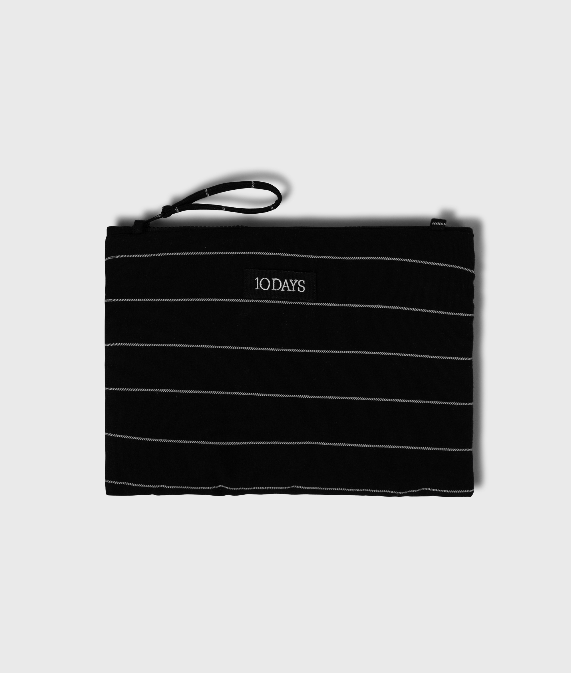 10 Days - Stoffclutch black Streifen black