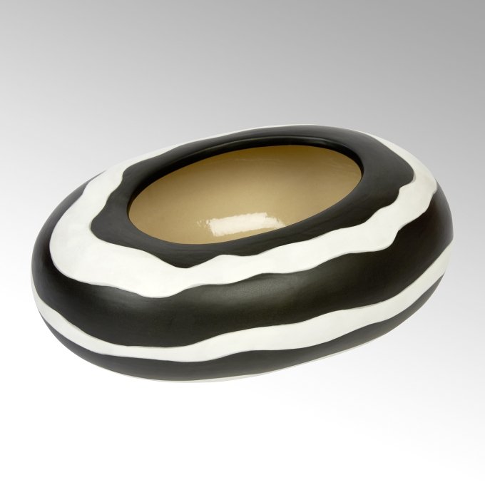 Lambert - Gefäß Azuki Höhe 14 cm - 36 x 24 cm