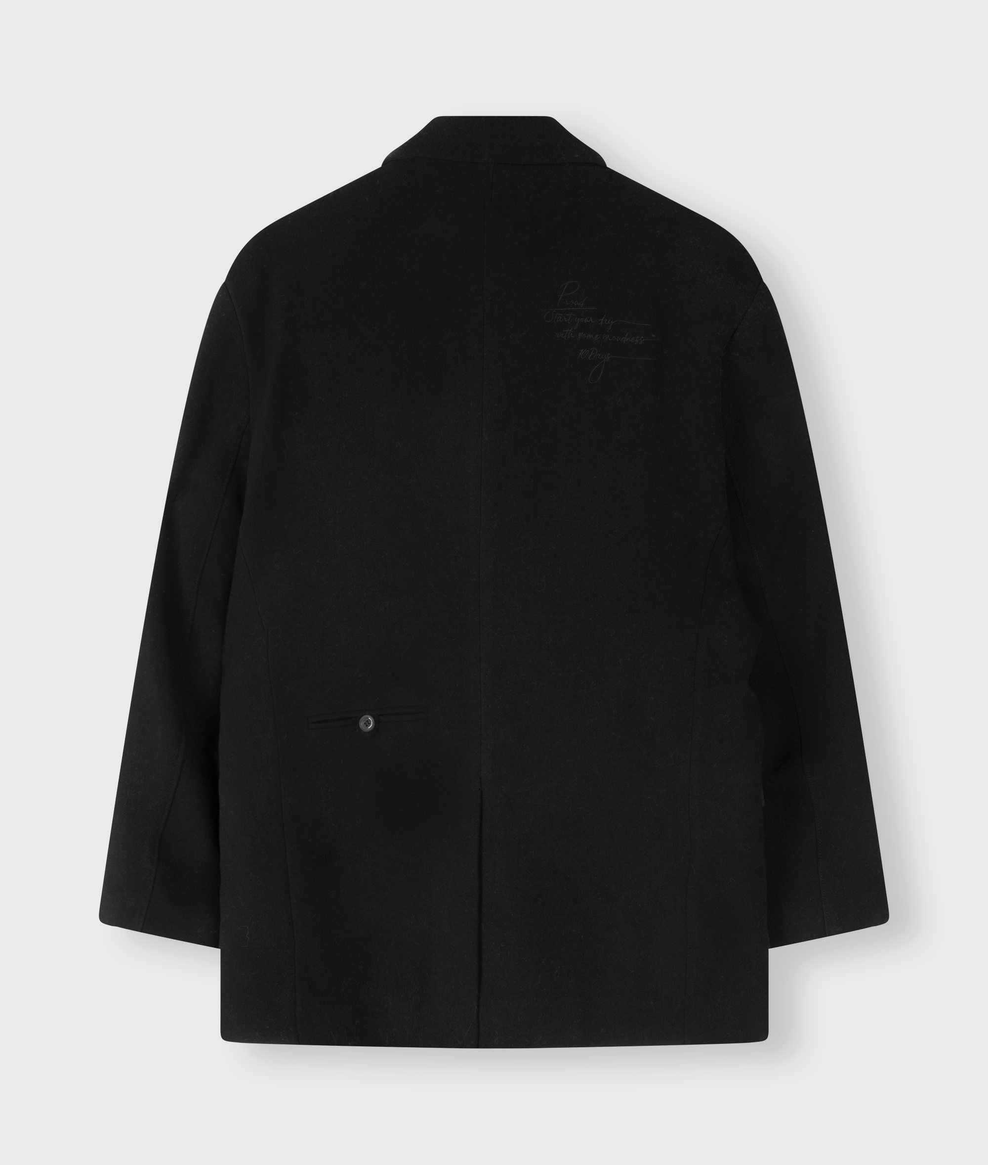 10 Days - Oversized Blazer Schwarz Krepp
