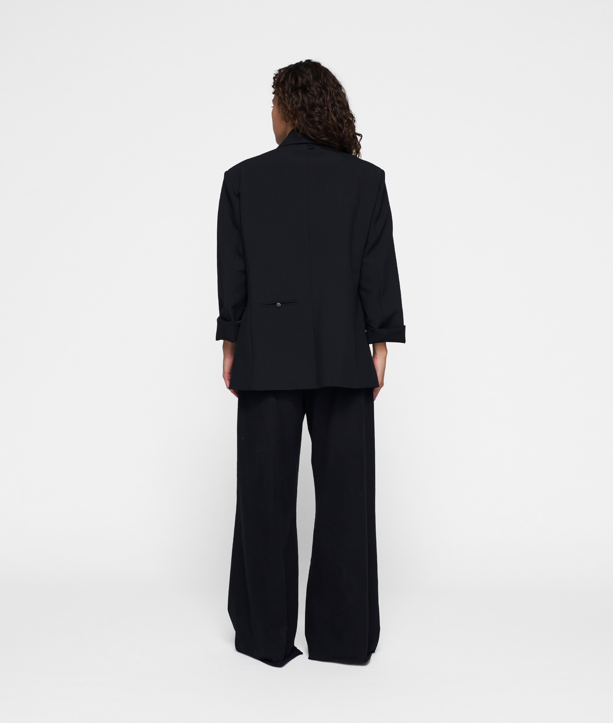 10 Days - Oversized Blazer Schwarz Krepp
