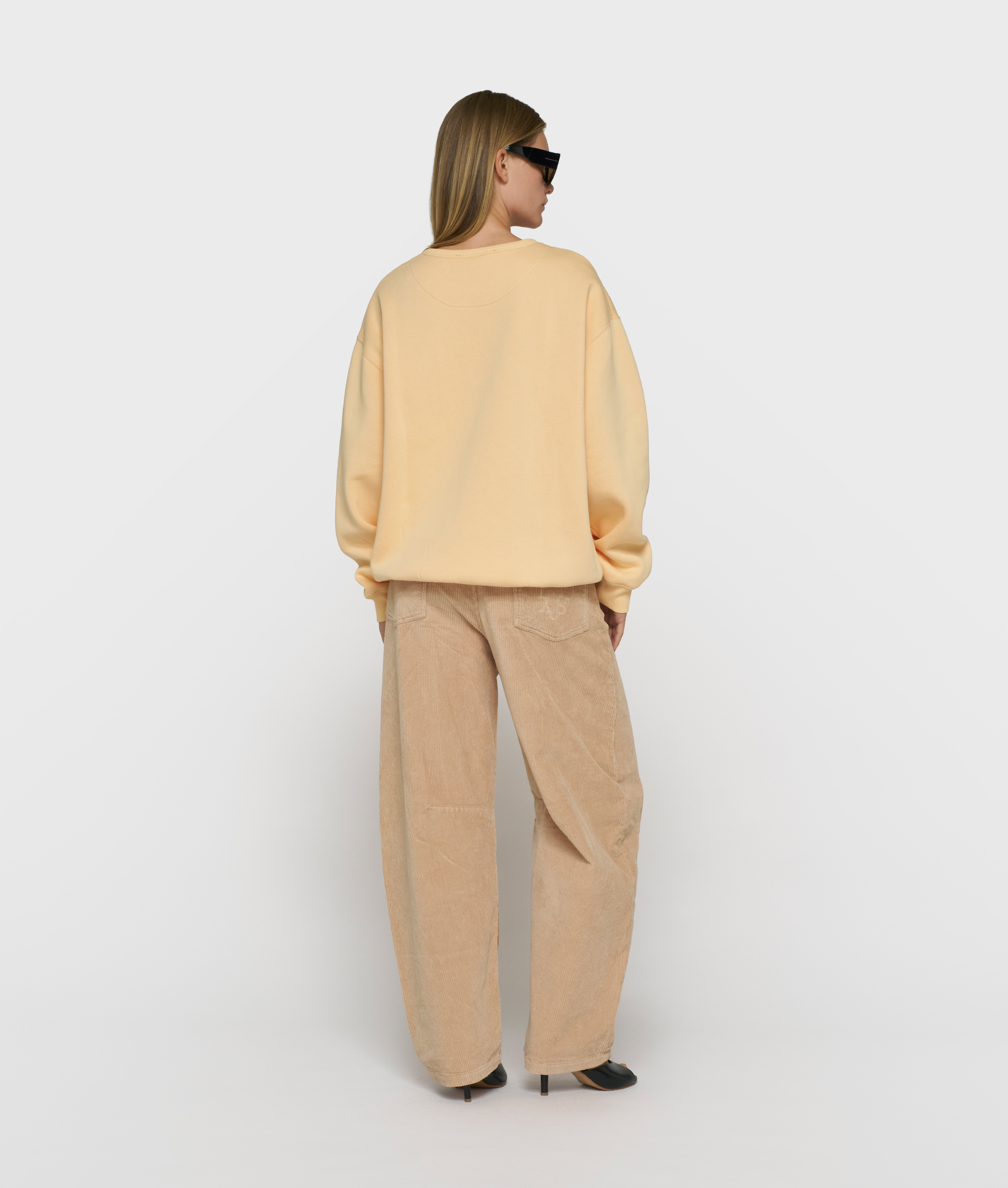 10 Days - Cordhose Grey Mango im Barrel-Schnitt