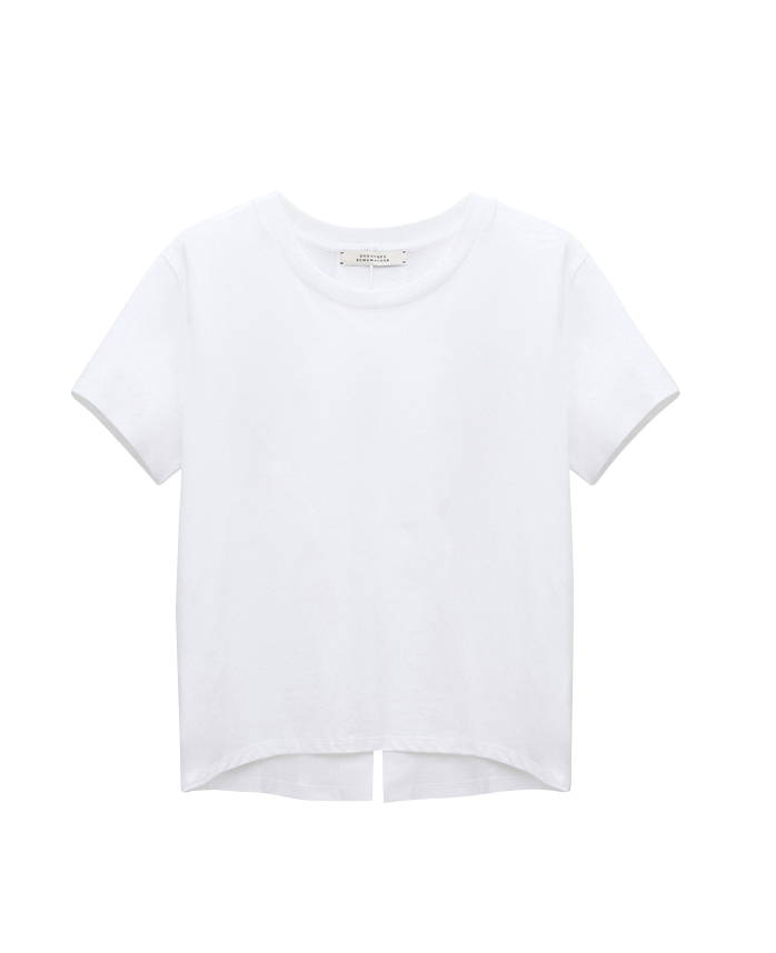 Dorothee Schumacher - T-Shirt mit Schleifendetails weiß