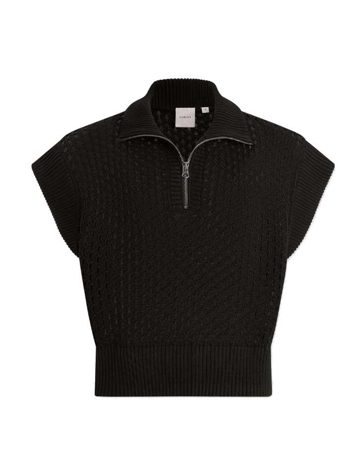 Varley - Strickshirt Gaines black