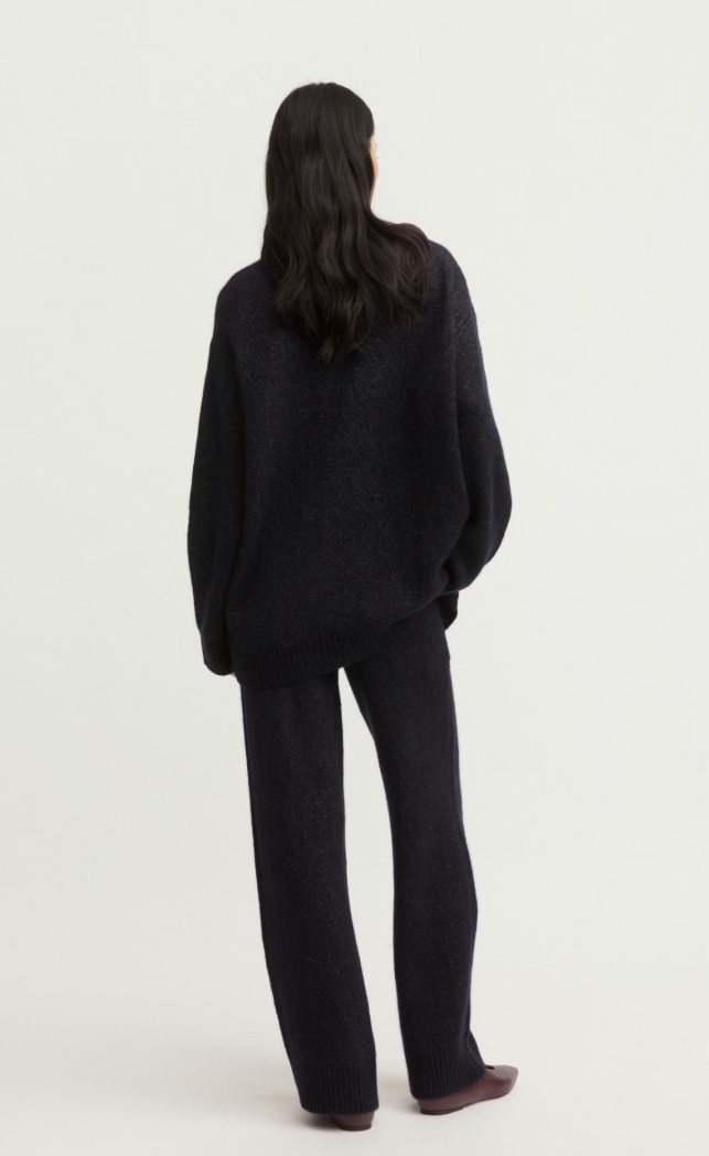 Iris von Arnim - Cashmere-Seiden Cardigan navy