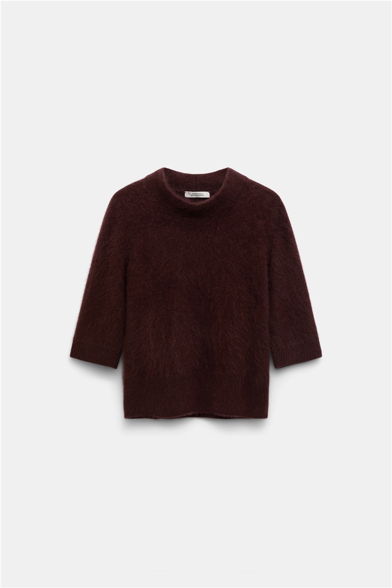Dorothee Schumacher - Fluffy Statenment Pullover dark chocalate