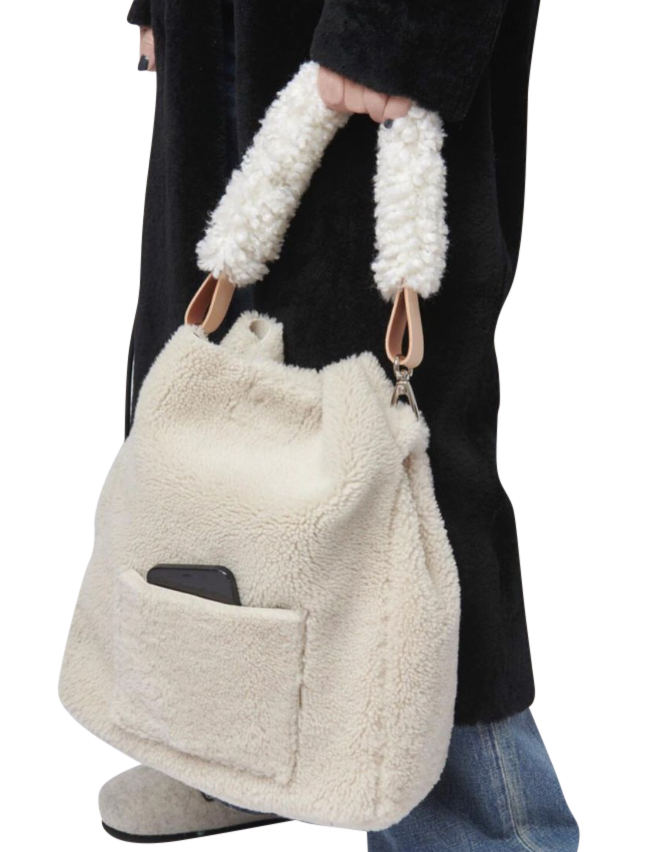 Gabriele Frantzen - Bag Strap mit Curly Lammfell