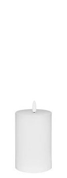 LED Kerze Flaco weiß 7,5 Ø 12,5h
