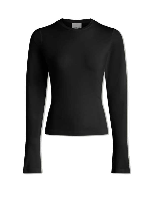 Varley - Langarm-T-Shirt schwarz