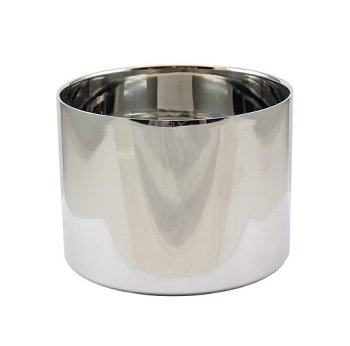 Leuchter Sub Edelstahl für eine Kerze