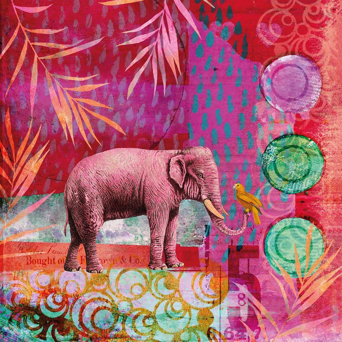 Serviette "India"