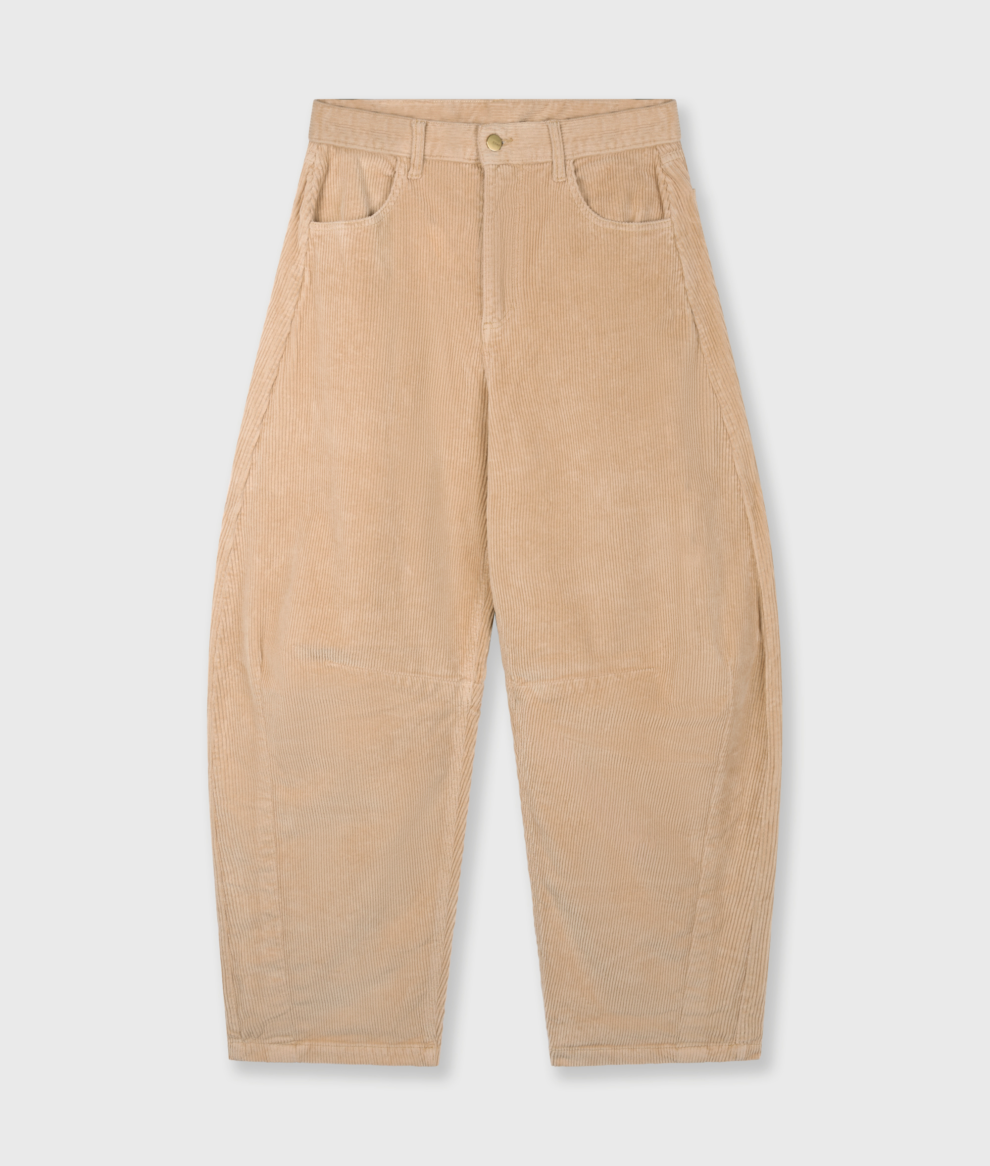 10 Days - Cordhose Grey Mango im Barrel-Schnitt