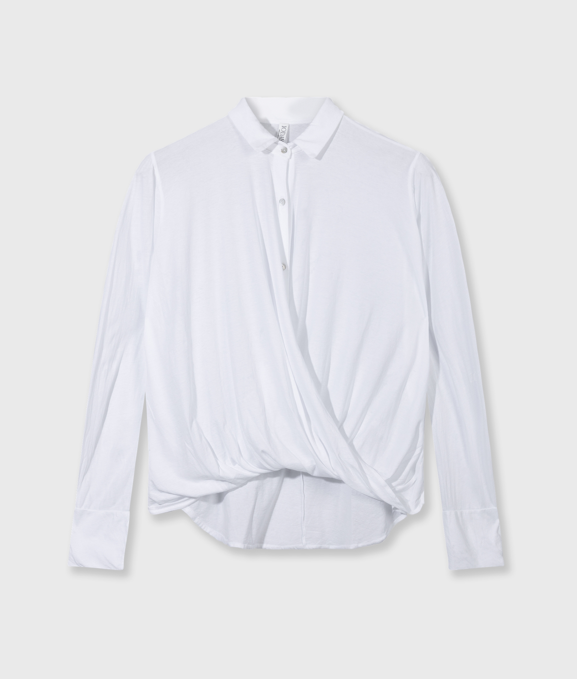 10 Days -  Wickelbluse weiß
