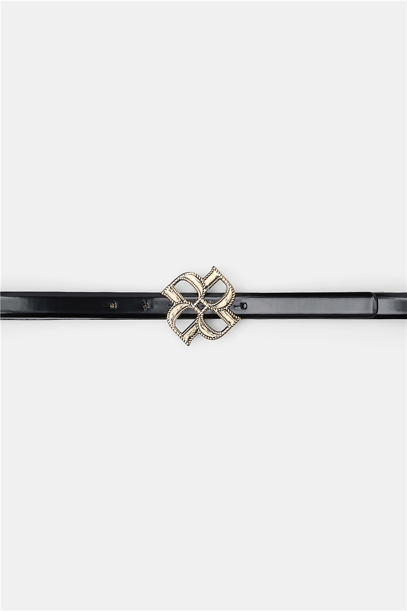 Dorothee Schumacher - Ledergürtel  mit D-Rose Schließe